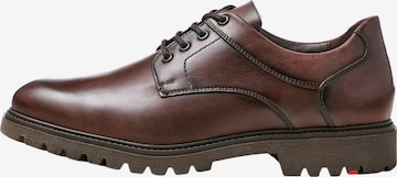 LLOYD Lace-up shoe 'Dalton' in Brown: front