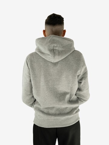 Qualle Sweatshirt 'First Edition' in Grau