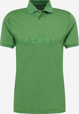 Hackett London Тениска 'ESSENTIAL' в зелено: отпред