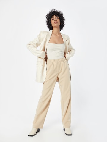 Loosefit Pantaloni 'LEEROY' di minimum in beige