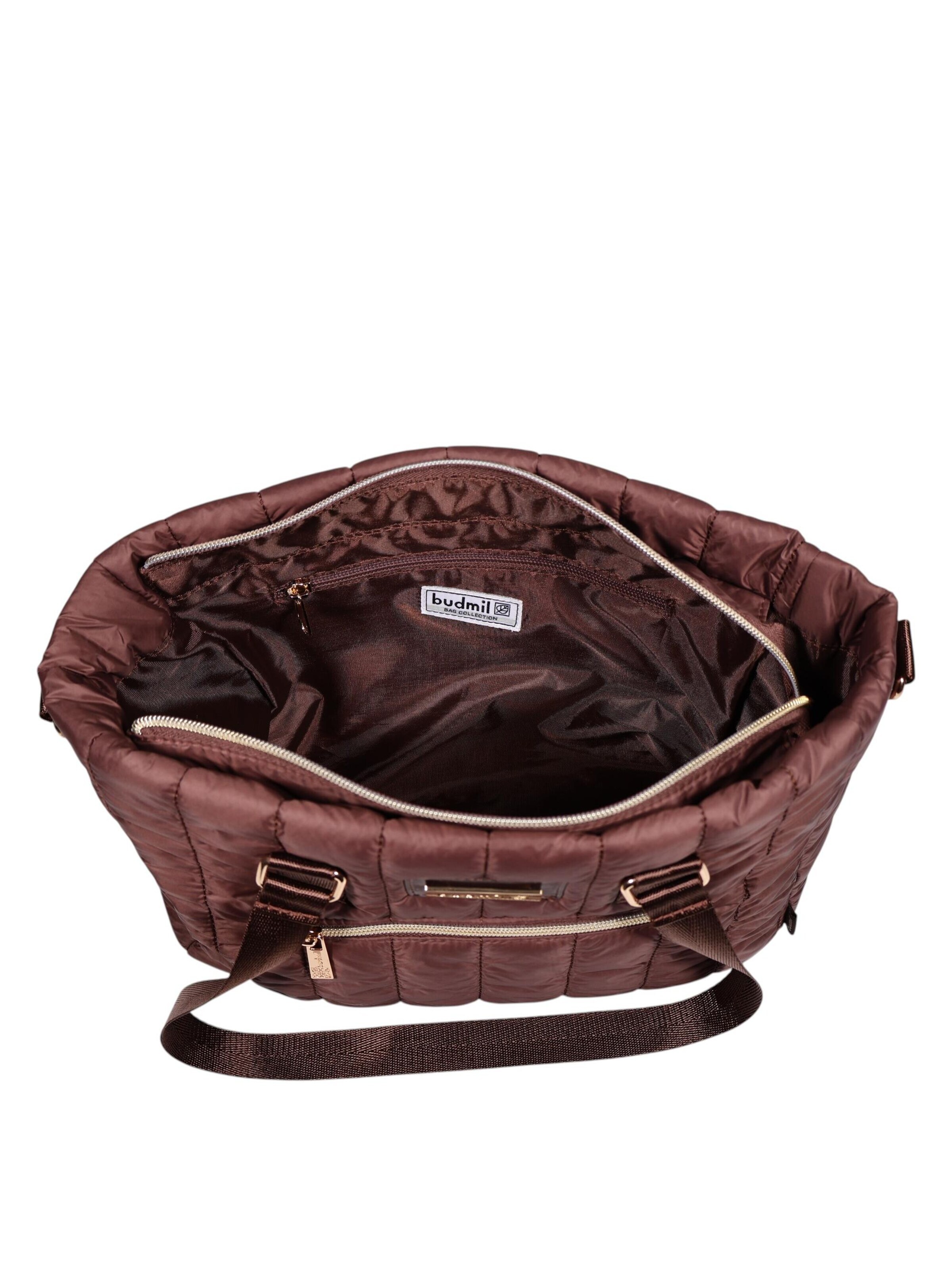 Budmil Shopper táska 'FREJA26' - barna