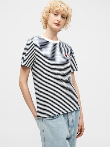 PIECES Tričko 'PCMila' - Biela