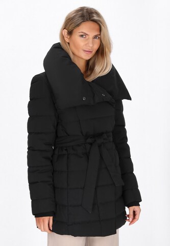 Manteau mi-saison 'White Label' usha WHITE LABEL en noir : devant