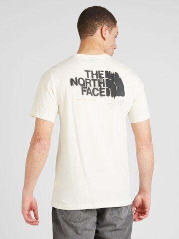 THE NORTH FACE - Camiseta en blanco: frente