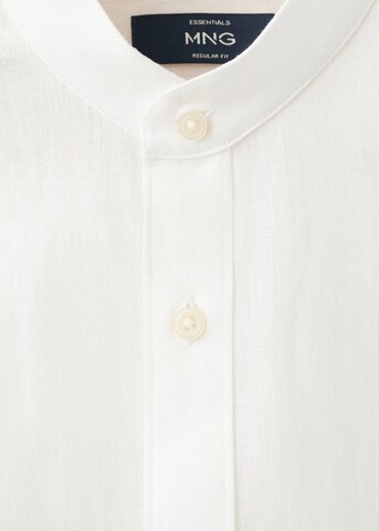 MANGO MAN Regular fit Button Up Shirt 'Chennai' in White