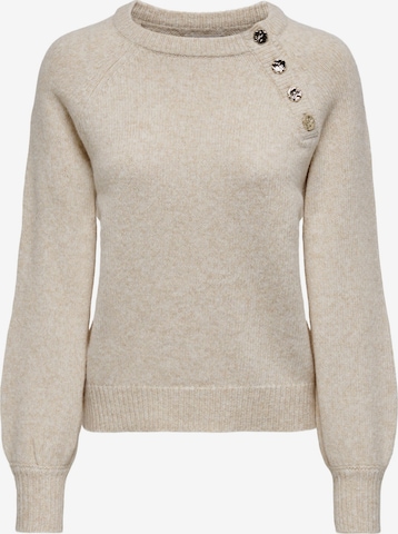 ONLY - Jersey 'Emma' en beige: frente