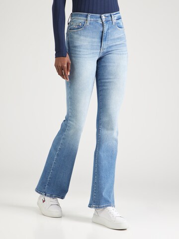 Tommy Jeans Bootcut Jeans 'SYLVIA' in Blau: Vorderseite
