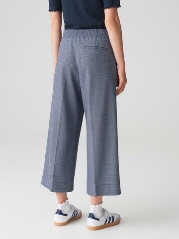 OPUS Wide leg Pantalon 'Misha' in Blauw