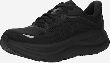 Chaussure de course 'Bondi 9' HOKA en noir : devant