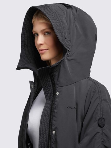 Manteau mi-saison 'Silica' khujo en noir