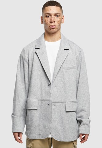 Coupe regular Veste de costume Urban Classics en gris