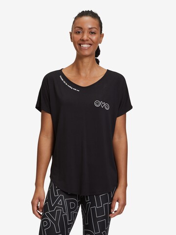 T-shirt fonctionnel Betty Barclay en noir : devant