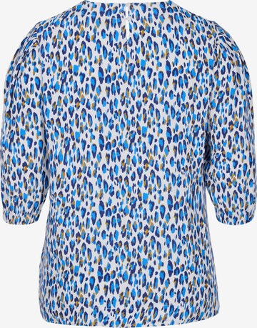 Zizzi Bluse 'Xanie' in Blau