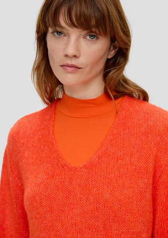 s.Oliver Sweater in Orange