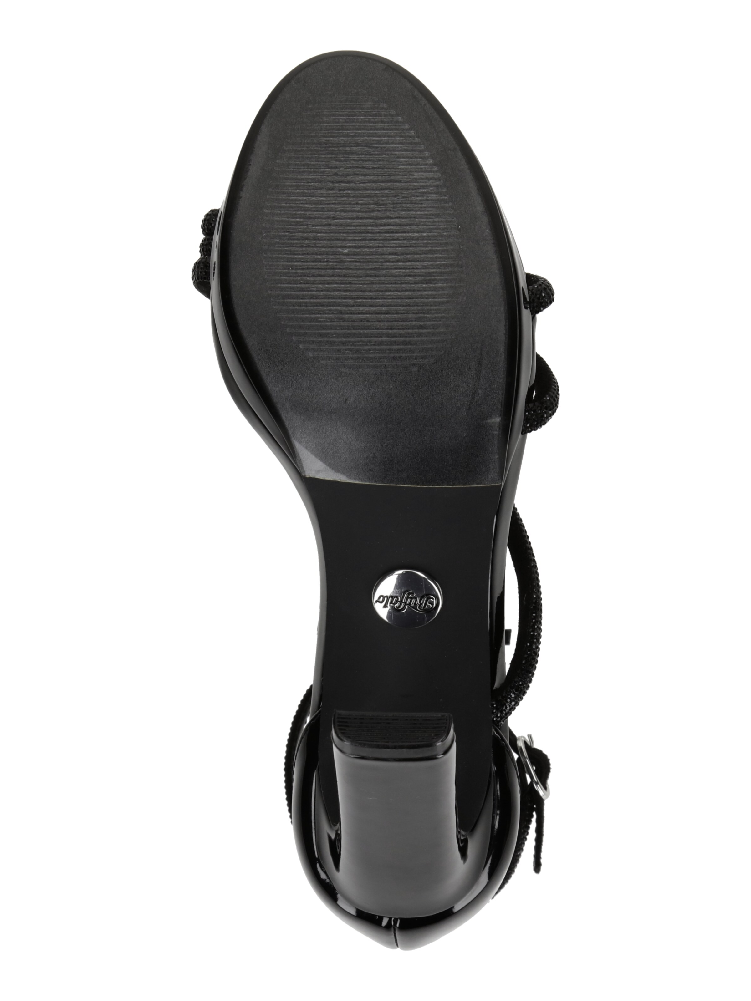 BUFFALO Strap sandal in Black