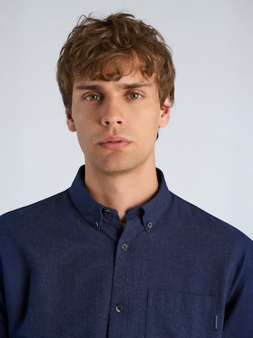 Regular fit Camicia di Lindbergh in blu