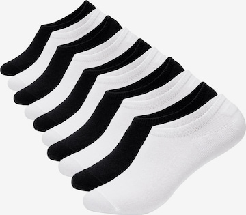 Occulto Ankle Socks 'Strolch' in Black: front