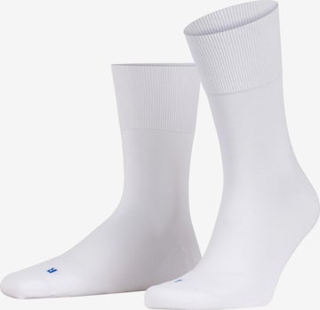 FALKE Socken 'Run' in Weiß: Vorderseite