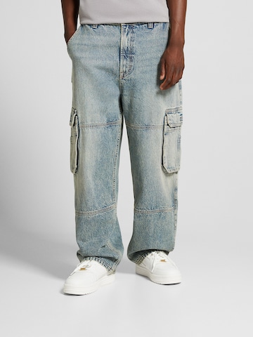 Bershka Loosefit Jeans i blå: framsida