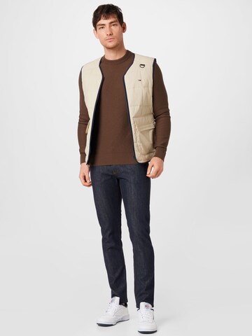 Tommy Jeans Weste in Beige