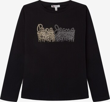 T-Shirt 'Beccie' Pepe Jeans en noir : devant