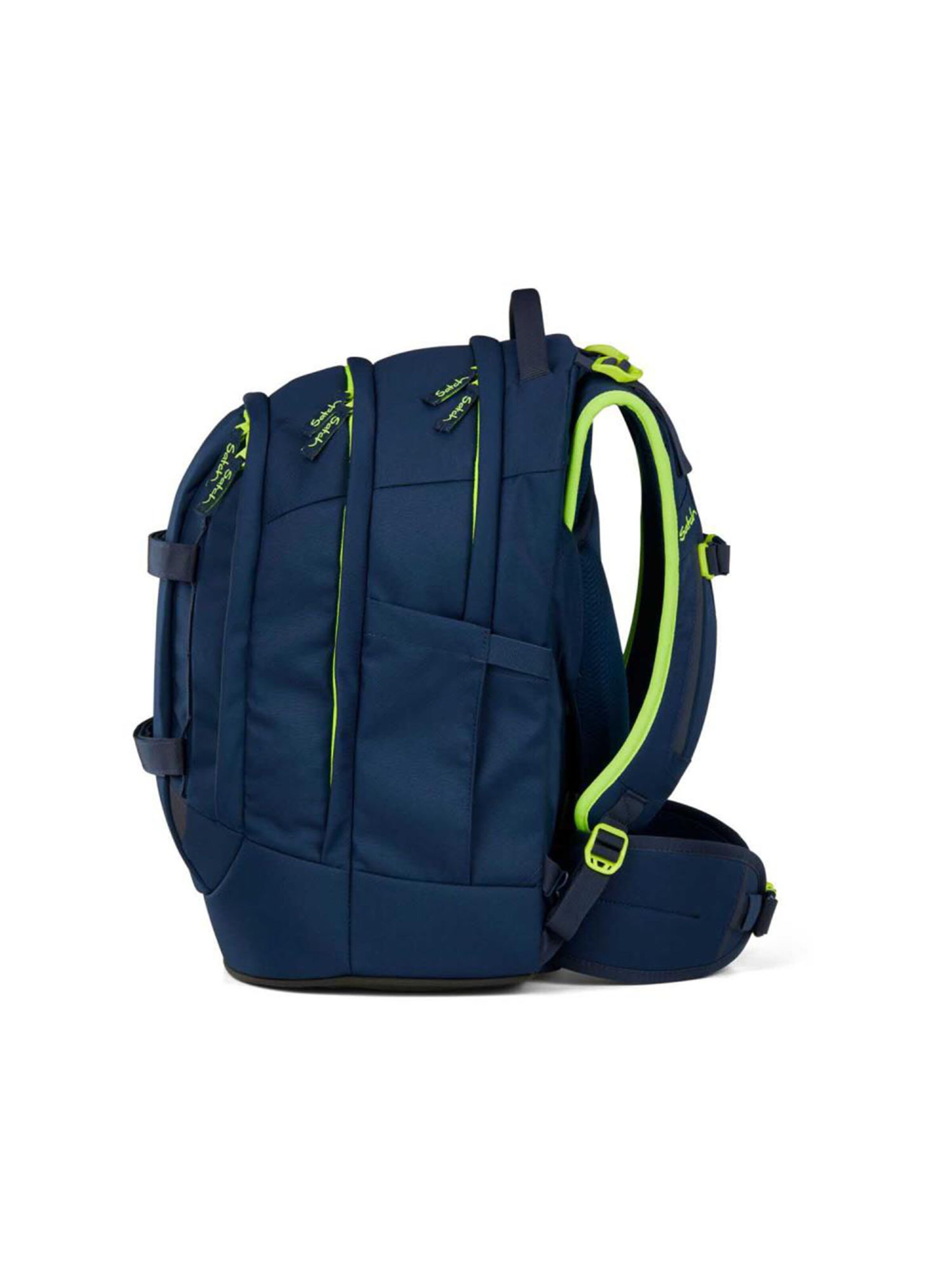 Satch Backpack 'Pack Schulrucksack Set 3tlg' in Blue