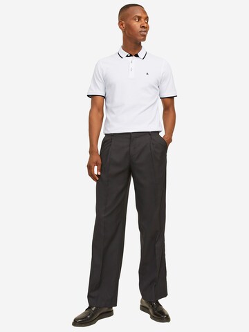 JACK & JONES Shirt 'Paulos - Slim Fit' in White