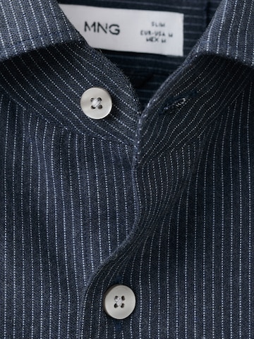 MANGO MAN Klasický střih Košile 'Ares' – modrá