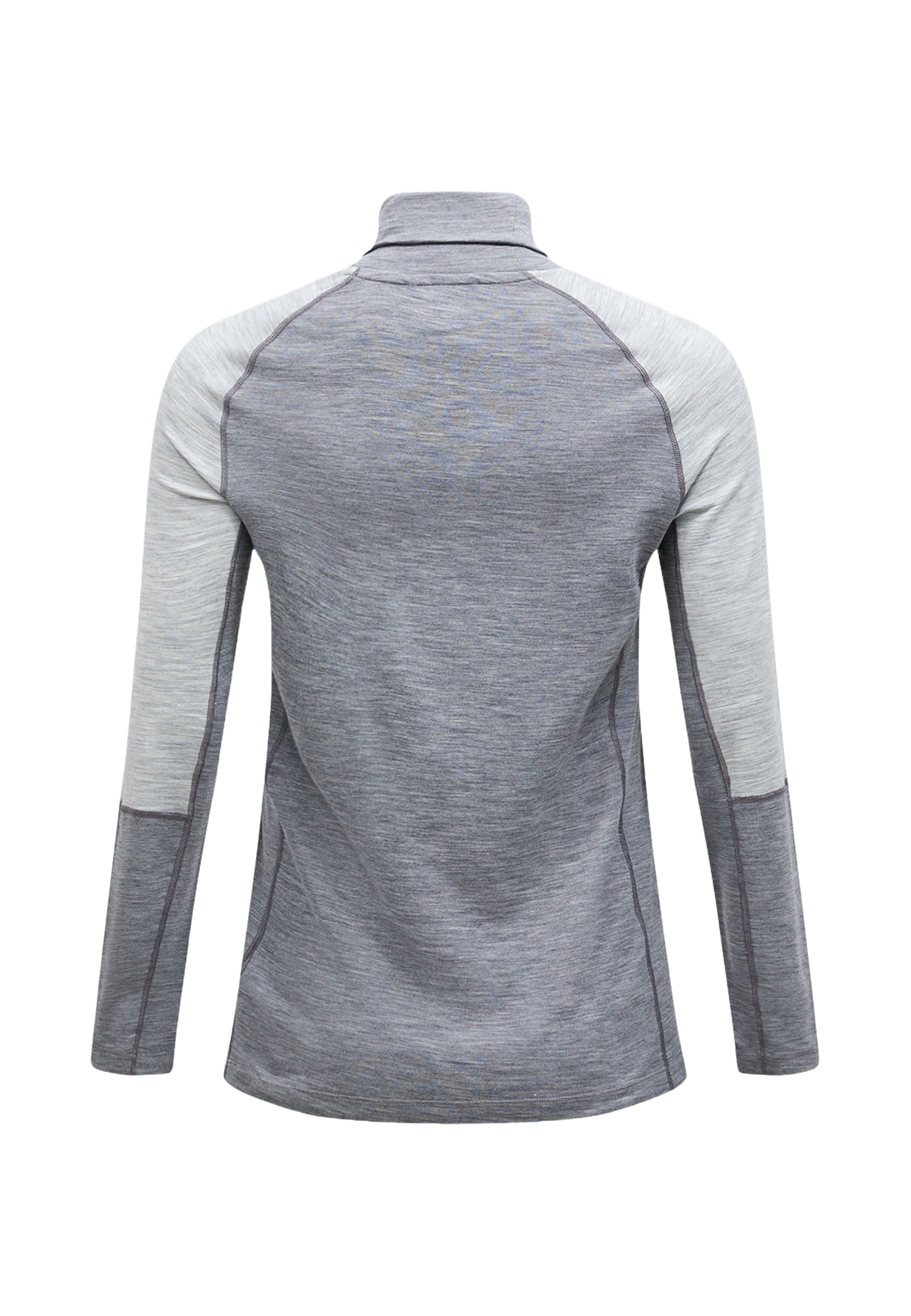 PEAK PERFORMANCE Rollkragenshirt in Grau