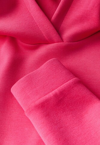 STREET ONE Cupro Sweat Hoodie in Pink