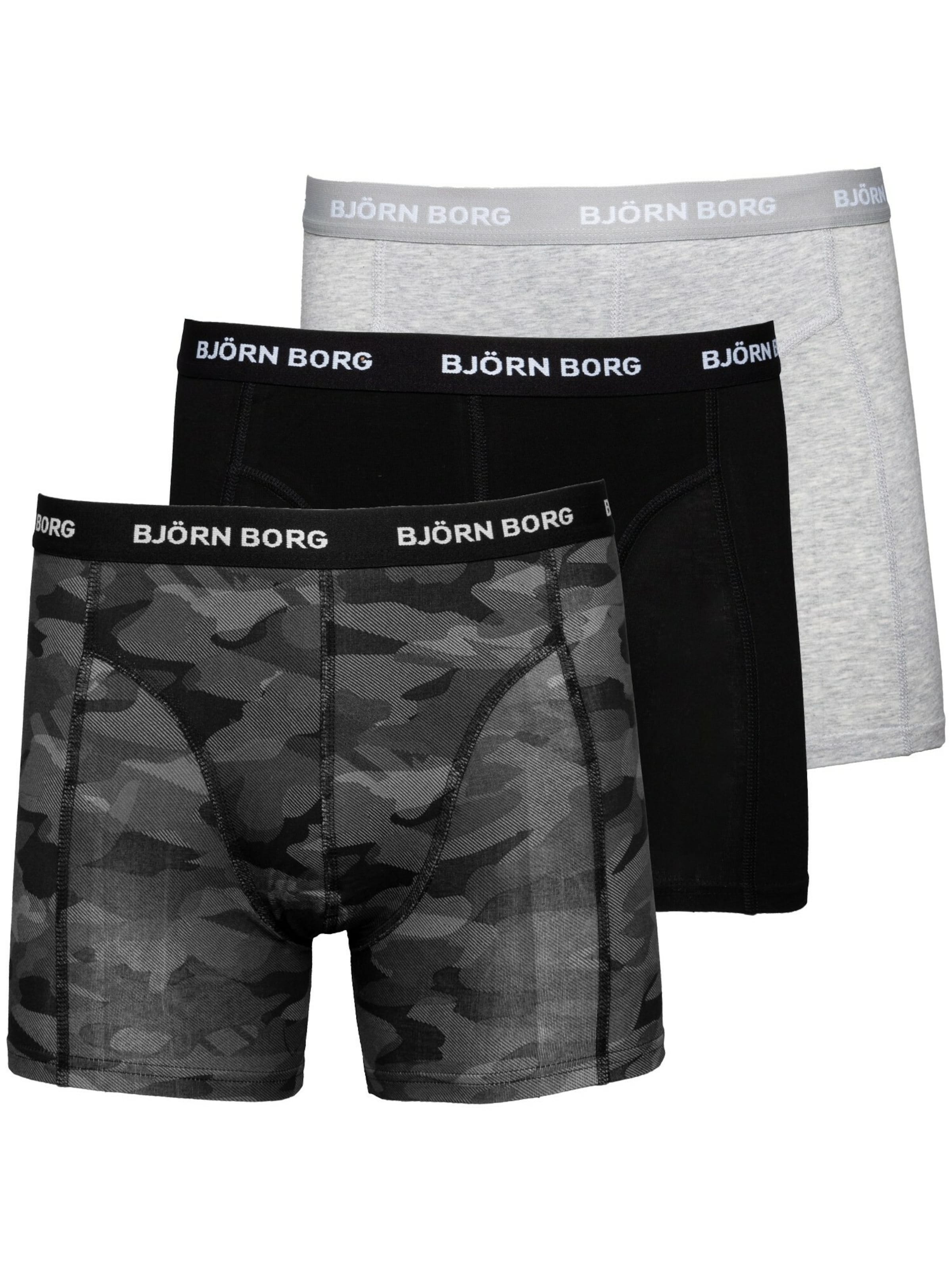 BJÖRN BORG Boksershorts 'Sammy' i grå: forside