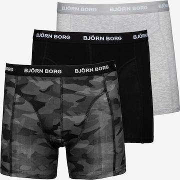 BJÖRN BORG Boxer shorts ' Shadeline' in Grey: front