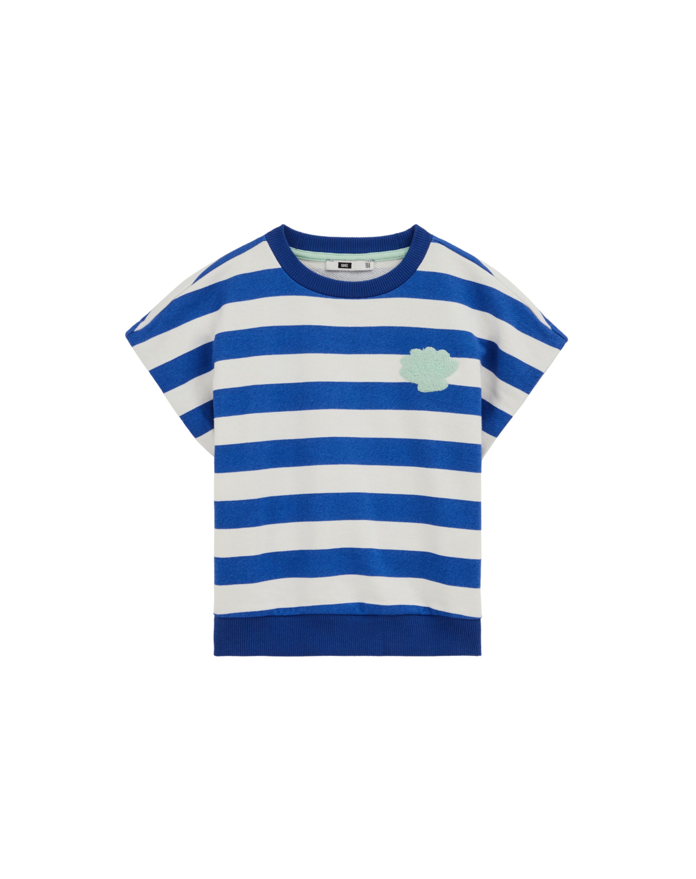 WE Fashion Trui in Blauw: voorkant