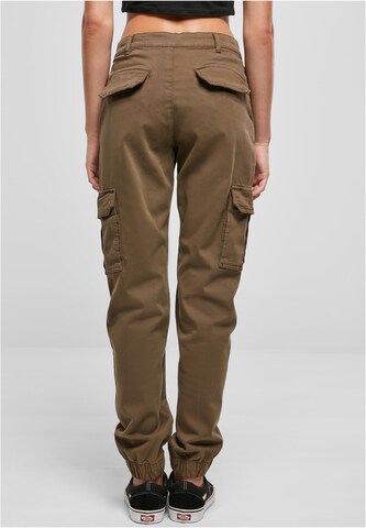 Urban Classics Tapered Cargo trousers in Green