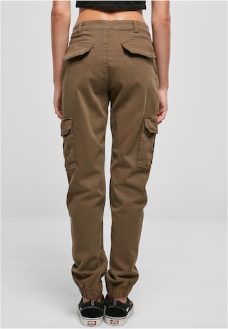 Tapered Pantaloni cargo di Urban Classics in verde