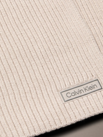 Écharpe Calvin Klein en beige