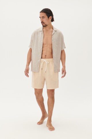 Shorts de bain Matinique en jaune