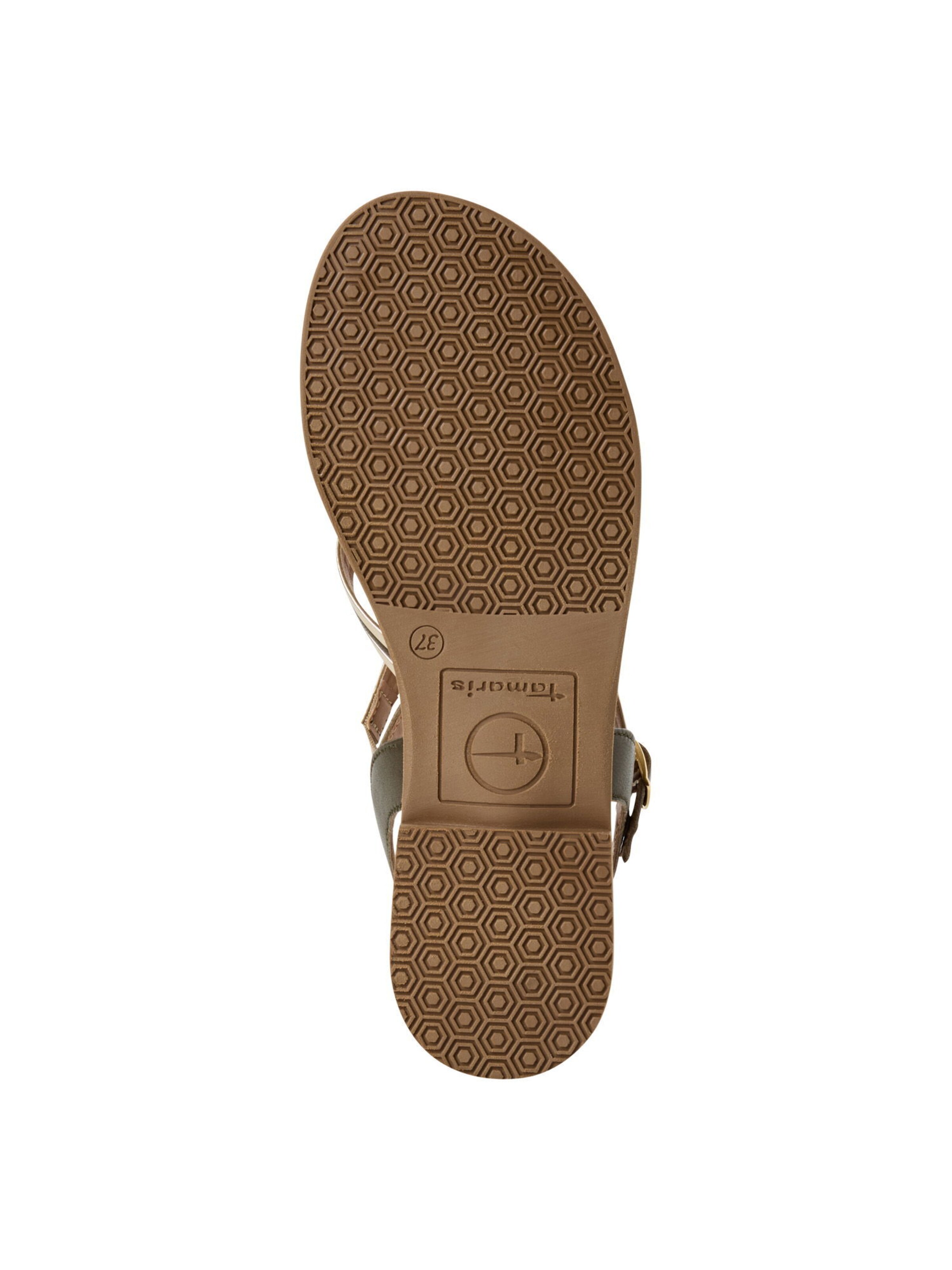 Tamaris Sandale in Grün