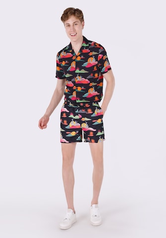 Regular Shorts de bain Colin's en noir : devant