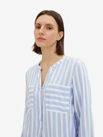 Camicia da donna di TOM TAILOR in blu