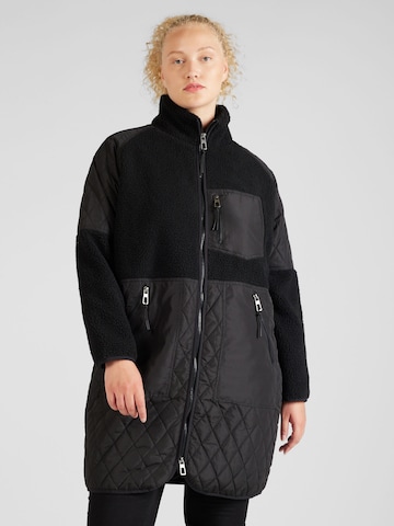 ONLY Carmakoma Between-Season Jacket 'Ohio' in Black: front