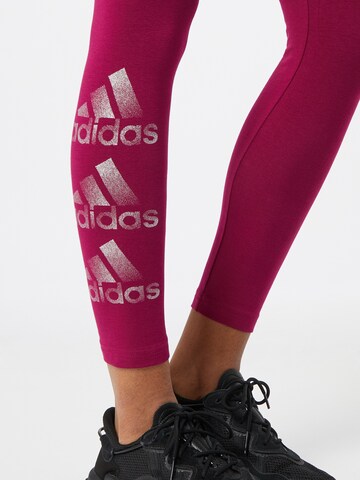 ADIDAS SPORTSWEAR Skinny Sportnadrágok - lila