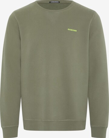 CHIEMSEE Sweatshirt in Green: front