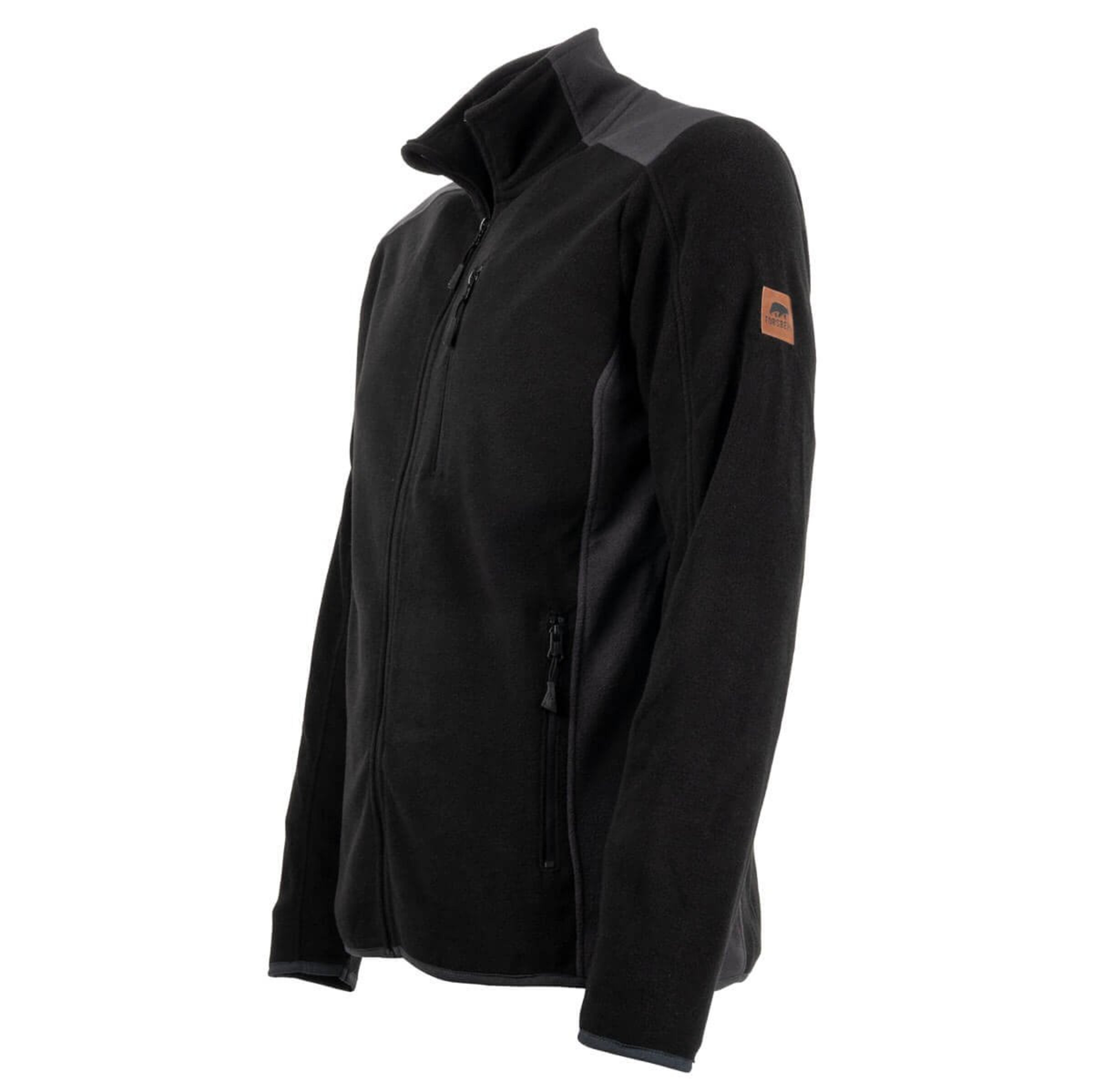 Männer Große Größen FORSBERG Fleecejacke 'Brodir III' in Schwarz - ND49569 Männer Große Größen FORSBERG Fleecejacke 'Brodir III' in Schwarz - ND49569