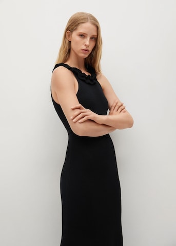 MANGO Knitted dress 'LILI' in Black