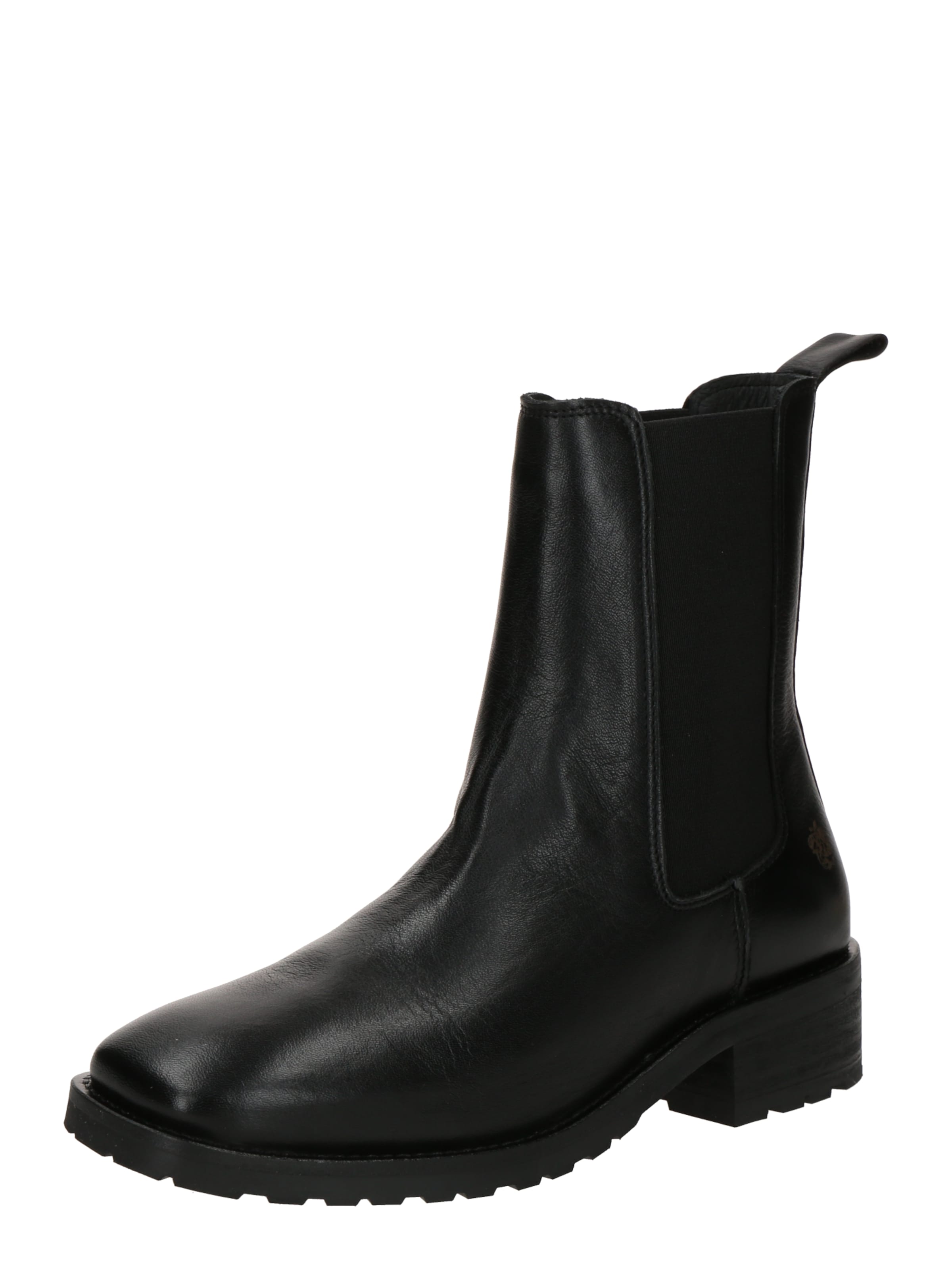 Apple of Eden Chelsea boots 'VASTI' in Black: front