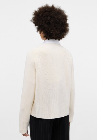 ETERNA Strickjacke in Weiß