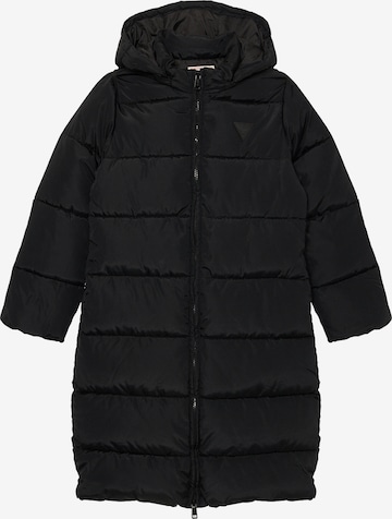 juoda GUESS Žieminė striukė: priekis