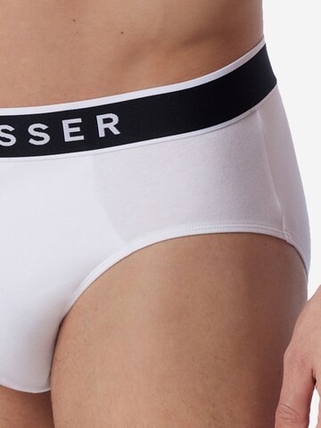 SCHIESSER Slip '95/5 Organic Cotton' in Wit