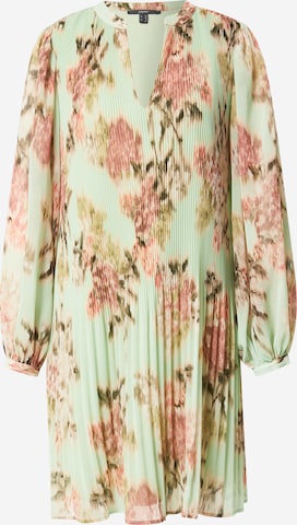 ESPRIT Košilové šaty 'Fluent Geor' – zelená: přední strana